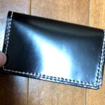 【購入記録】オーダーしていたシェルコードバン名刺入れが届いた!!!