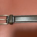 【エイジングレポート】1年使用したK.T.LEWISTONのコードバンベルト ベルトにコードバンは向いているのか?